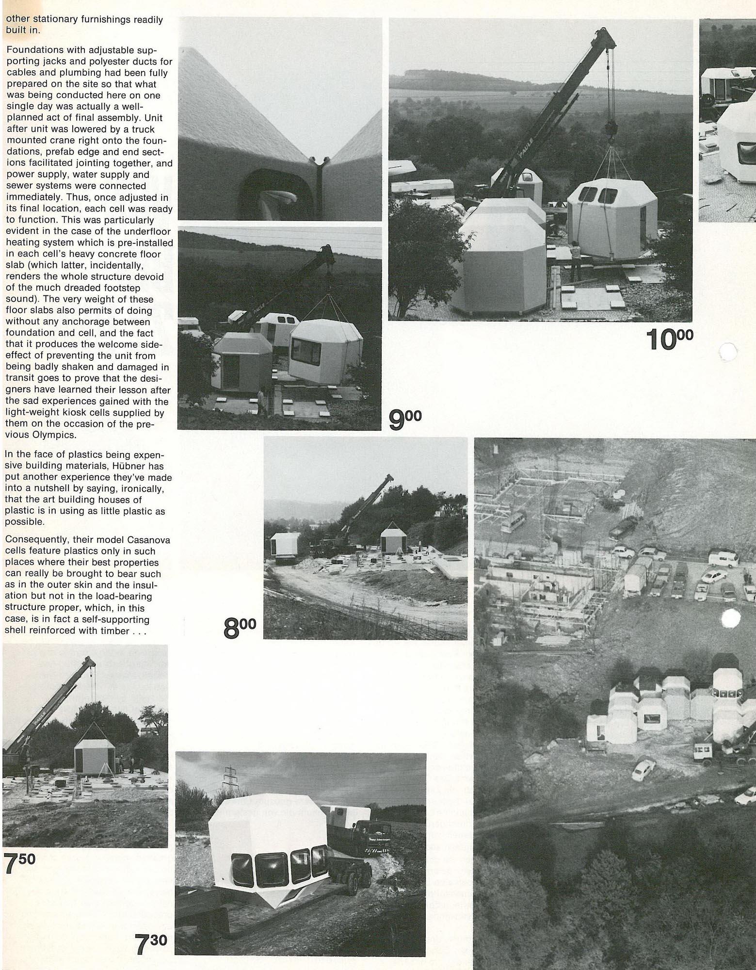 Rare préfabriqué des Jeux Olympiques de Munich 1972 par Peter Hübner en vente 3