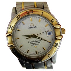 Rare Omega Constellation Chronometer Gold & Steel Automatic 36mm Mens Watch