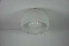 Rare 'Omega' Flush Mount by Vico Magistretti for Artemide, Italy, 1960