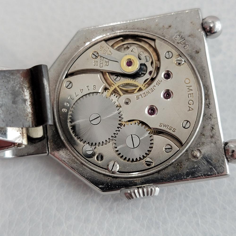 Rare Omega Pocket Money Clip Watch Manual Wind 1930s Vintage Collectable JM2 For Sale 5