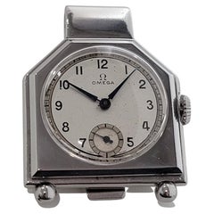 Rare Omega Pocket Money Clip Watch Manual Wind 1930s Retro Collectable JM2