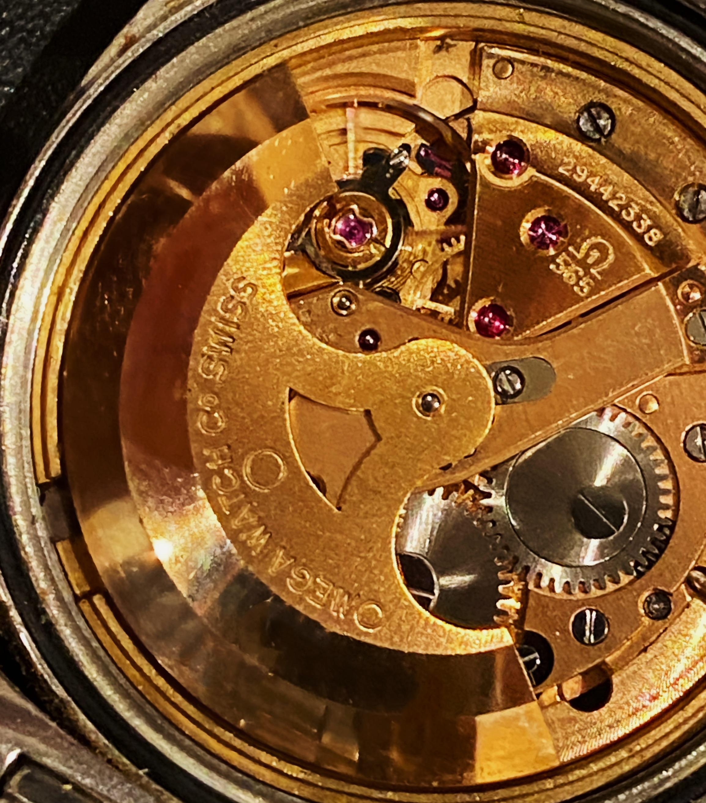 Raro reloj Omega Seamaster 120m ref 166.027 calibre 565 Vintage c1967 38mm para caballero en venta 1