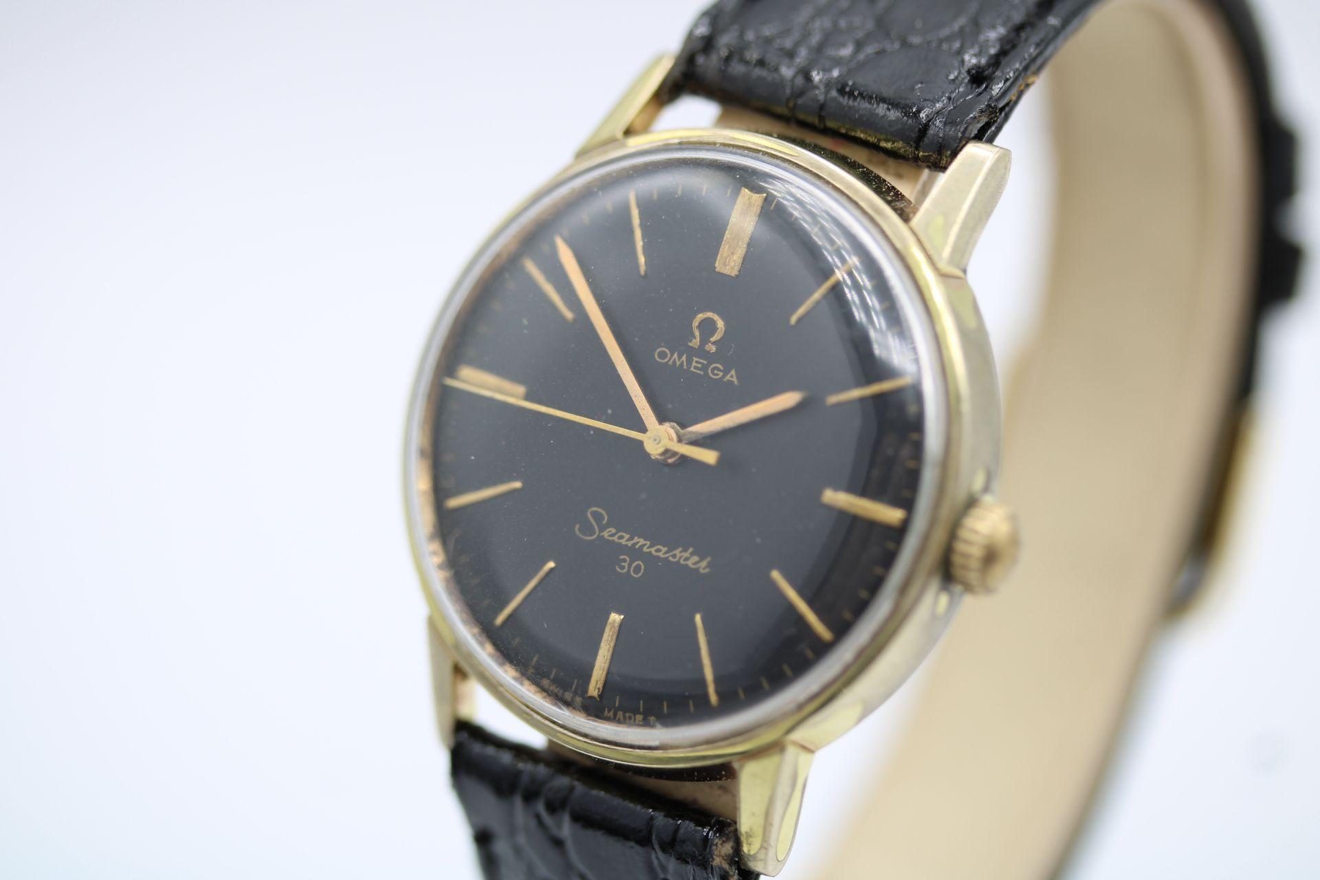 Rare Omega Seamaster 30 – 1966  Black Dial  Caliber 601 For Sale 8