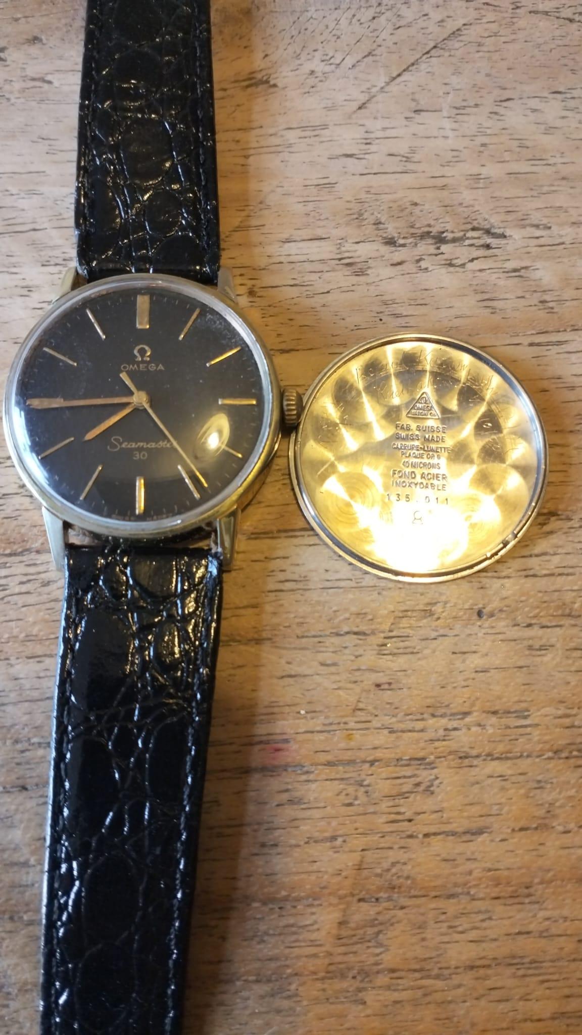Rare Omega Seamaster 30 – 1966  Black Dial  Caliber 601 In Good Condition For Sale In London, GB
