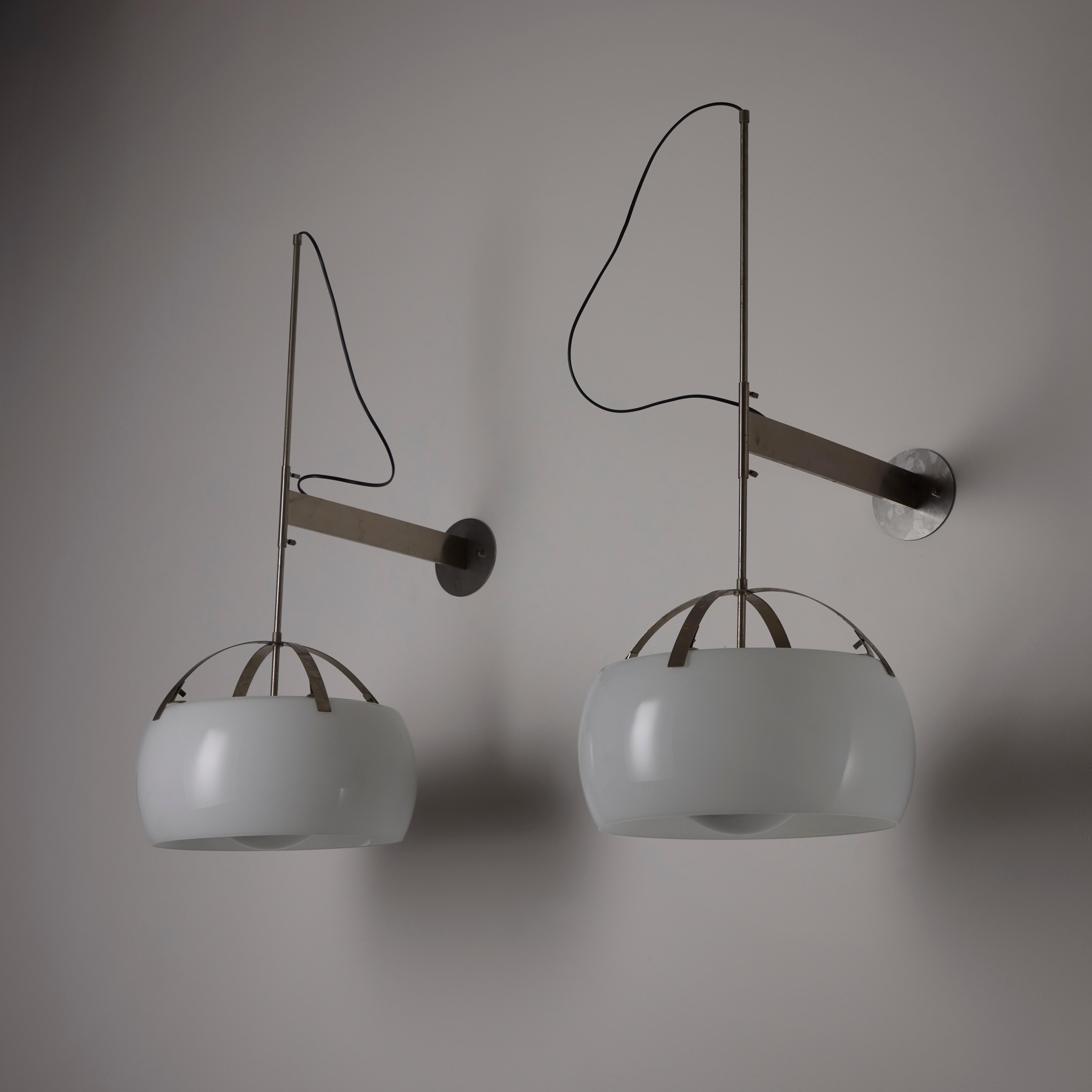 Spazzolato Rare lampade da parete 'Omega' di Vico Magistretti per Artemide