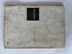 Rare Omega Watch Company 88 Page Catalog 1960