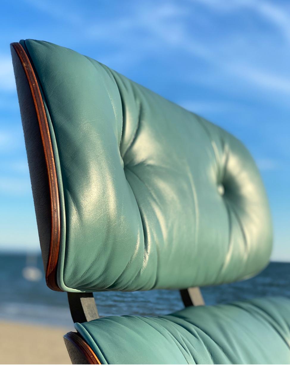 Rare Custom Herman Miller Eames Lounge Chair and Ottoman 2