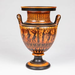 Rare One-of-a-Kind P. Ipsens Enke Hydria Vase, Denmark, 1870–1890