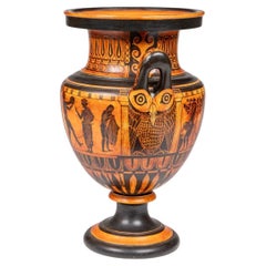 Rare One-of-a-Kind P. Ipsens Enke Hydria Vase, Denmark, 1870–1890