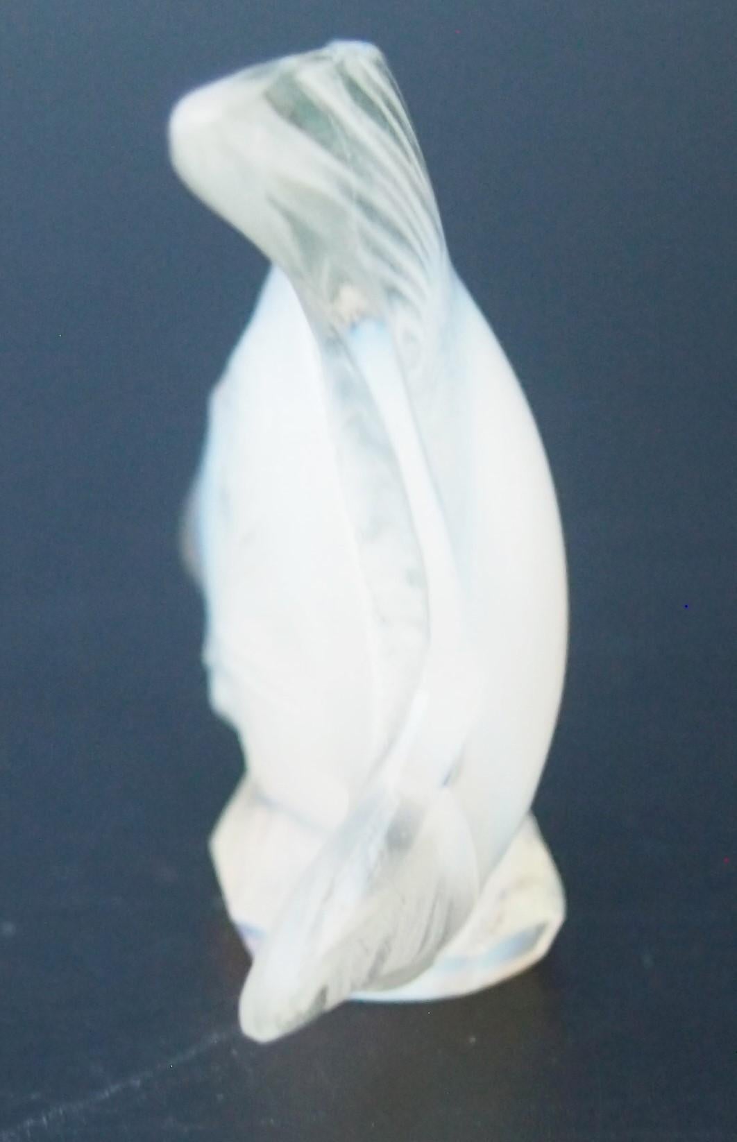 Art Nouveau Rare Opal Rene Lalique Poisson Cachet Original from Early 1920s