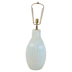 Rare Opalescent Table Lamp by Barovier & Toso