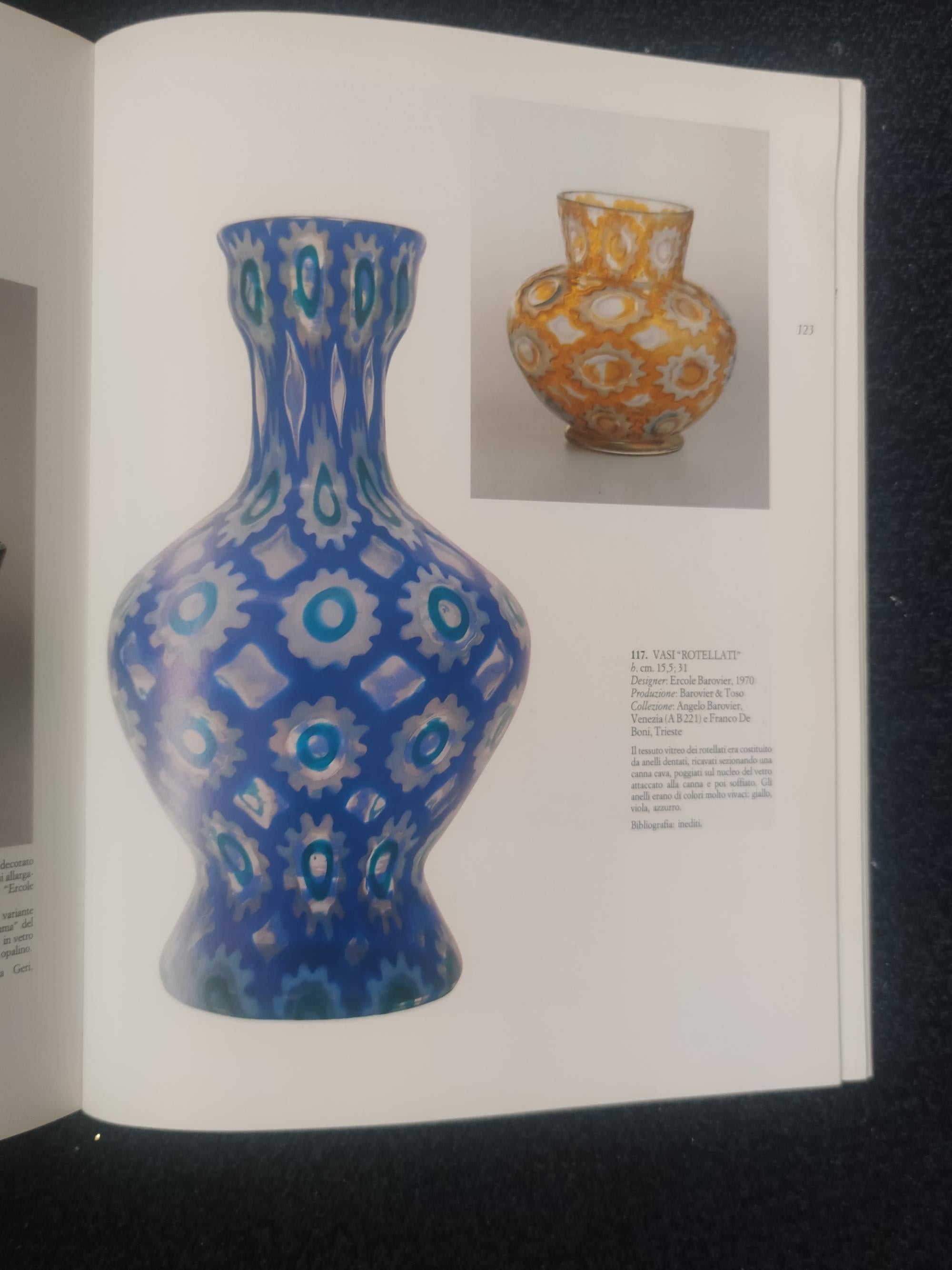 Rare Orange Murano Glass Vase by Ercole Barovier model 