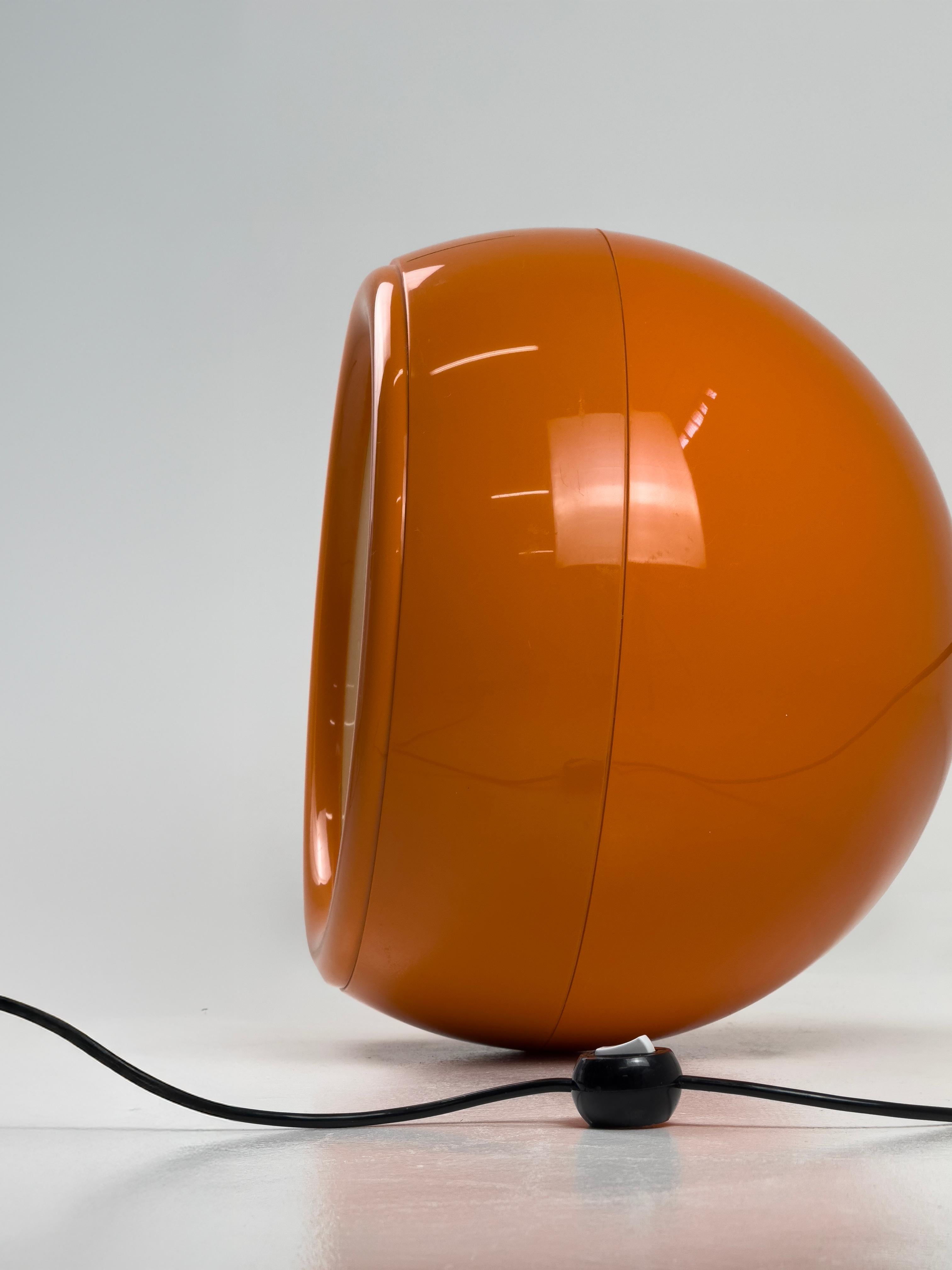 Rare lampadaire Orange Pallade (1ère édition 1968) du Studio Tetrarch pour Artemide en vente 4
