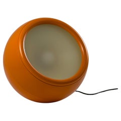 Rara lámpara de pie Orange Pallade (1ª ed. 1968) de Studio Tetrarch para Artemide