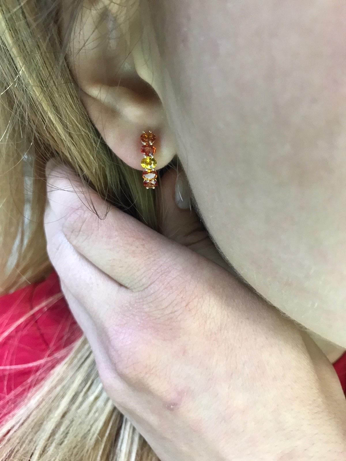 diamond cupcake earrings