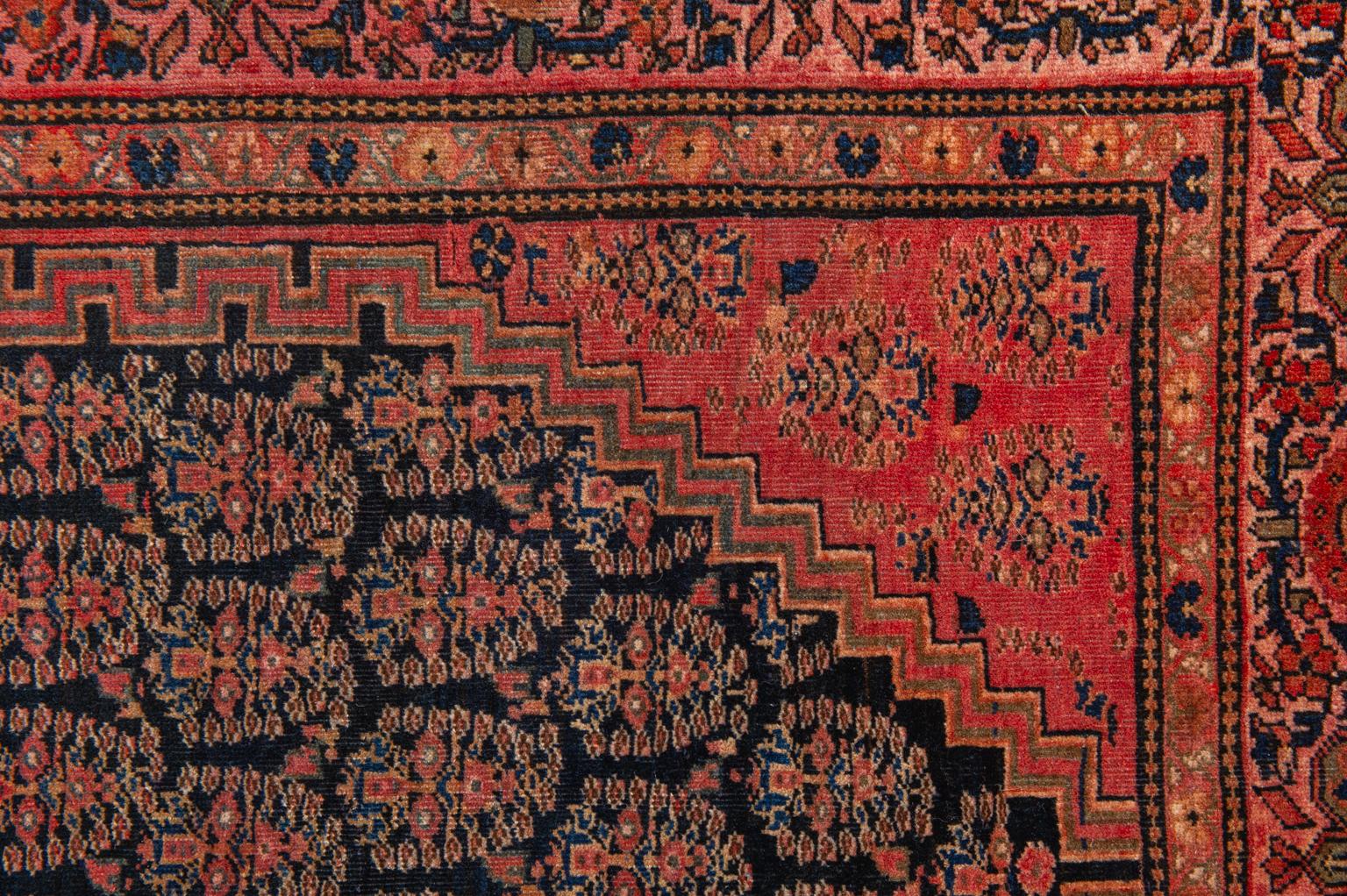 20ième siècle Rare tapis oriental d'Asie centrale en vente