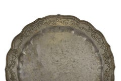 Rare Oriental Pewter Plates, Early 19th century