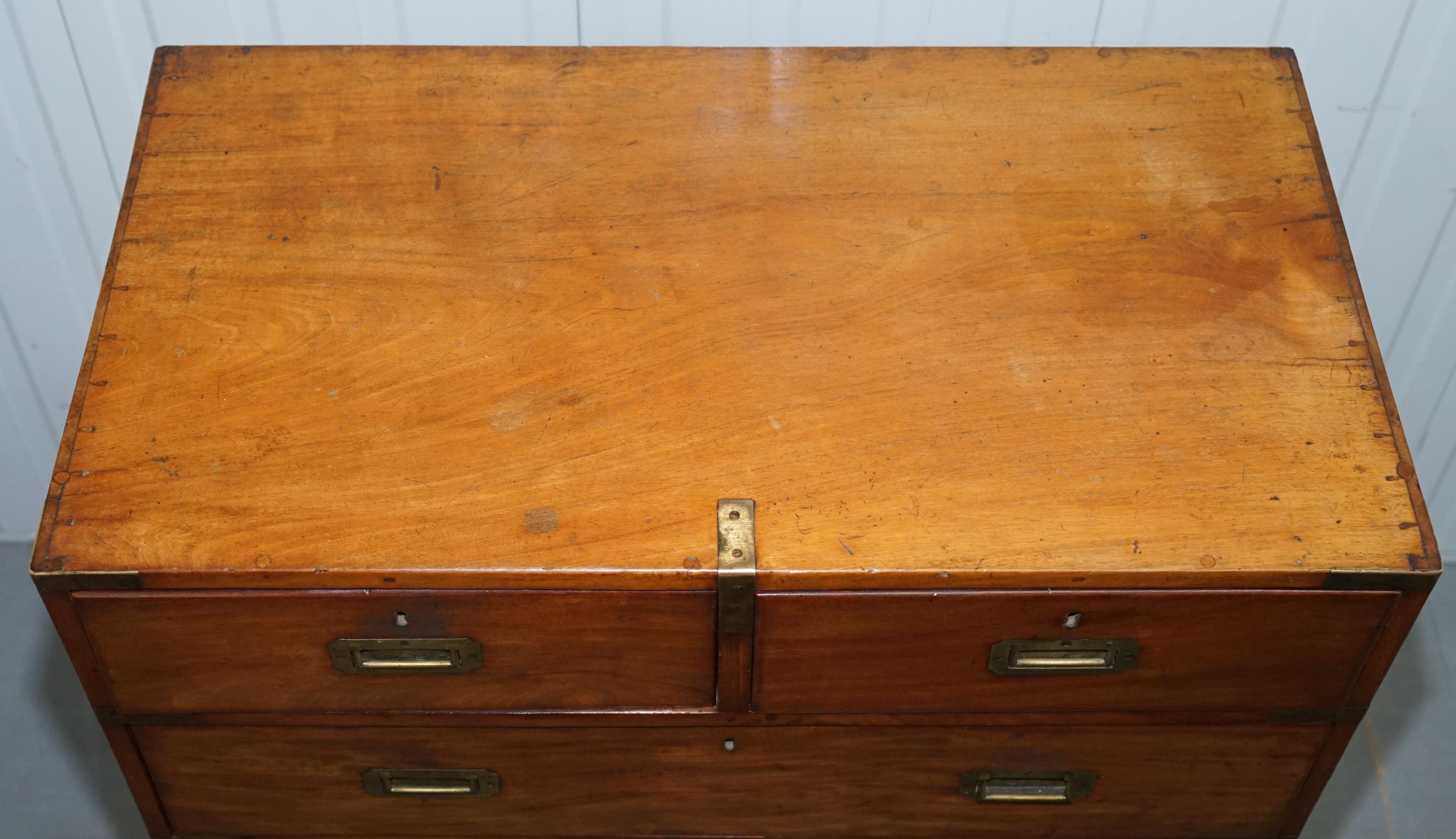reproduction campaign chest of drawers