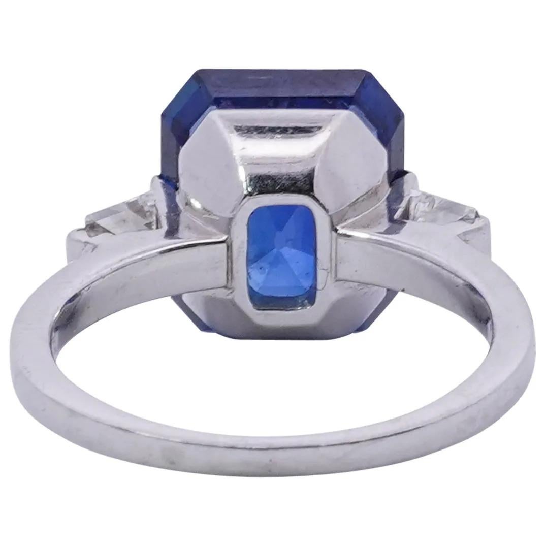graff blue sapphire ring
