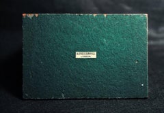 Rare Original Alfred Dunhill Inlaid Art Deco Cigarette Dispenser from 1920s