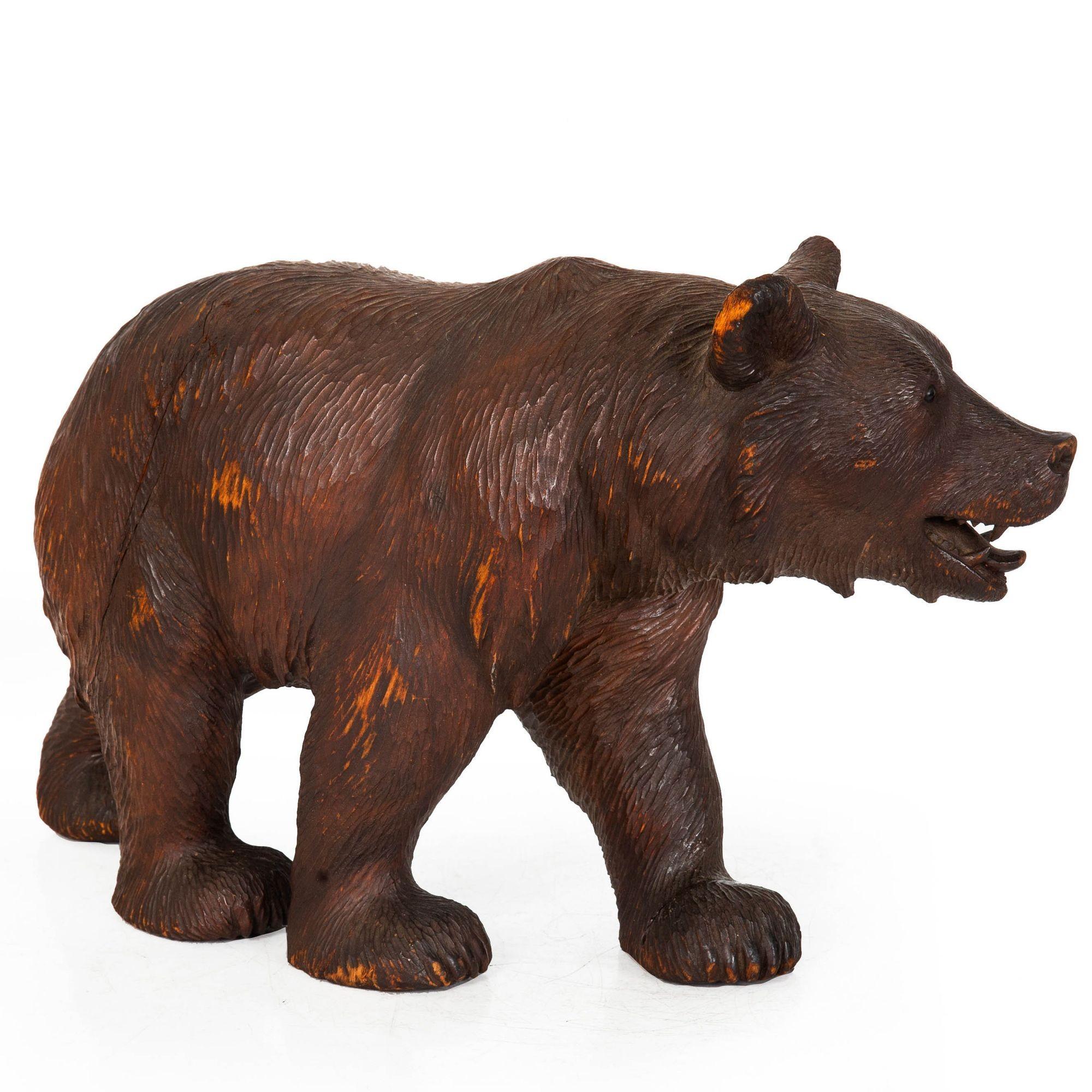 RARE ORIGINAL CARVED BLACK FOREST 