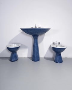 Ensemble de salle de bains « Antonia Campi » d'origine, pièce rare, pour Richard Ginori, Italie, 1965
