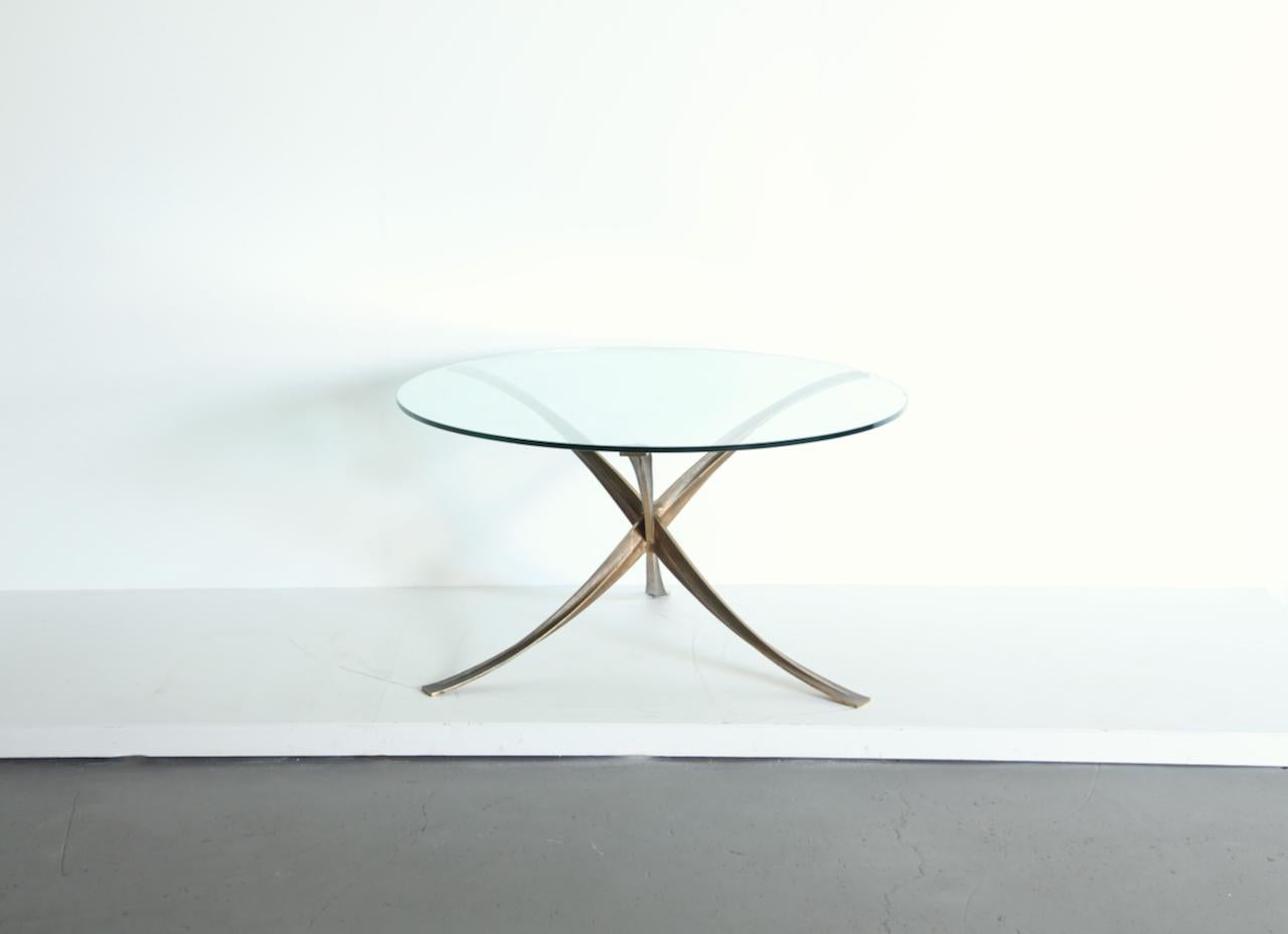 20ième siècle Rare table de salle à manger Michel Mangematin, France, années 1960 en vente