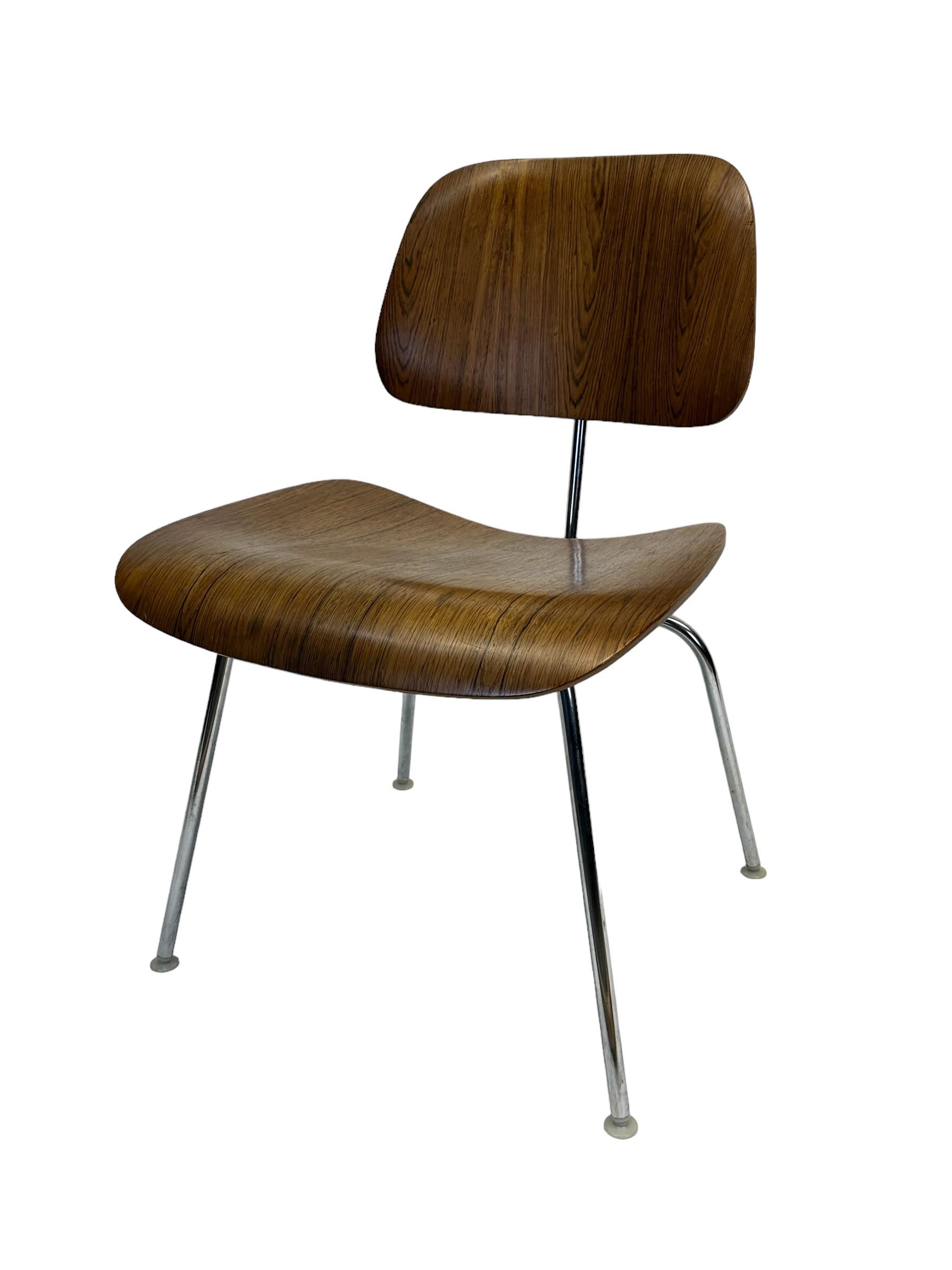 20th Century Rare Original Eames for Herman Miller DCM in Brazilian Rosewood  For Sale