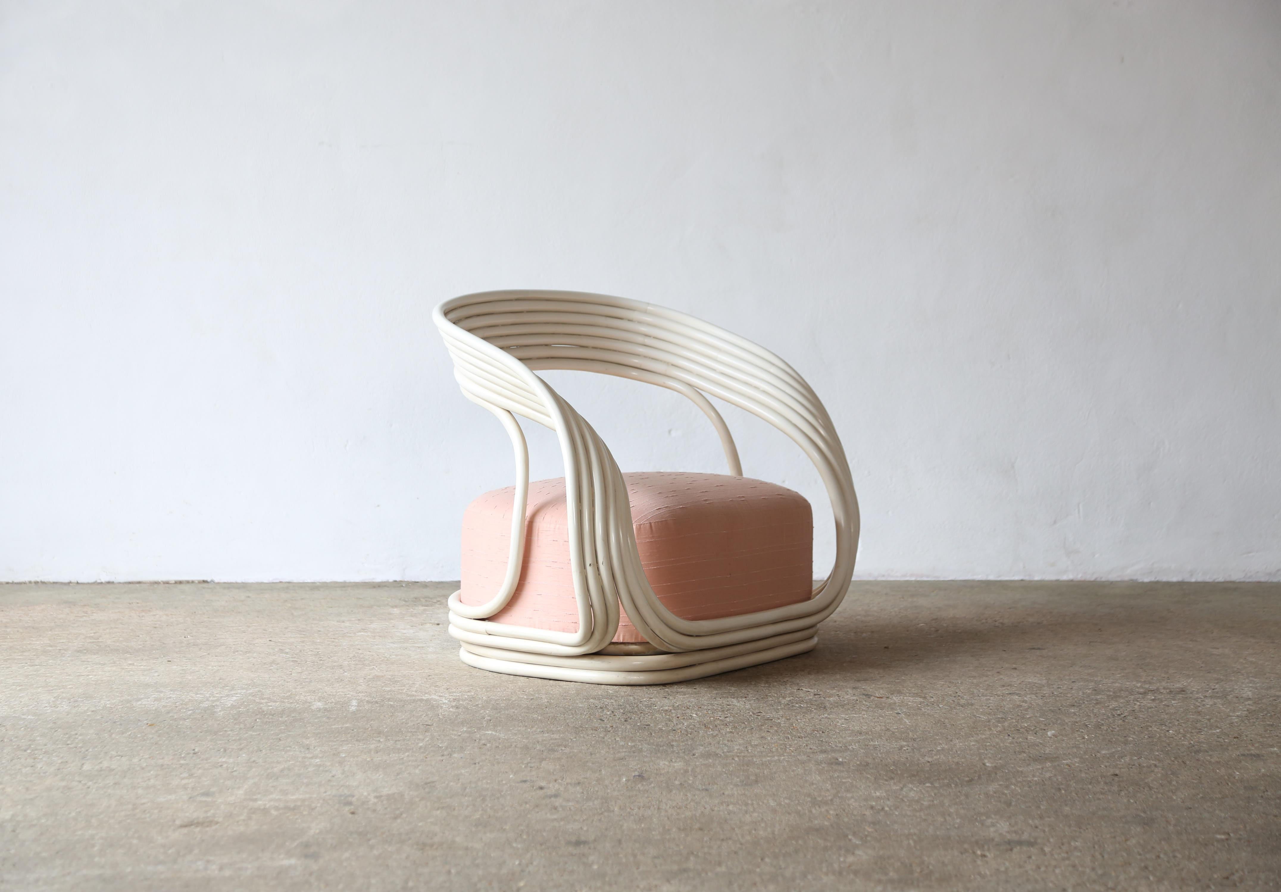 Mid-Century Modern Rare Original Eva Chair by Giovanni Travasa, Italy, 1960s For Sale