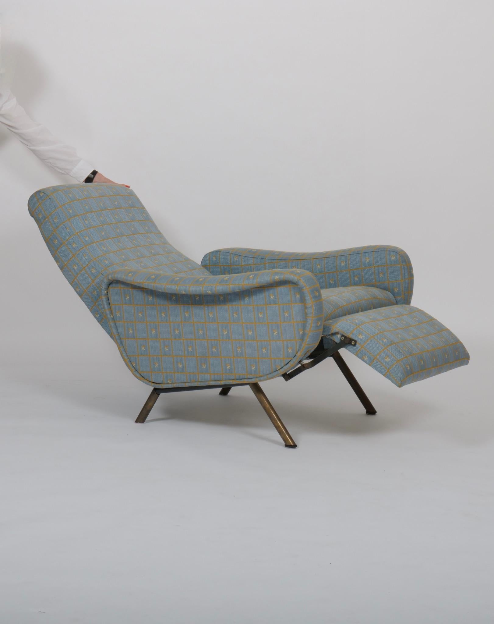 A pair  Marco Zanuso 'Lady' chairs. Reclining. Italy c1950 For Sale 1