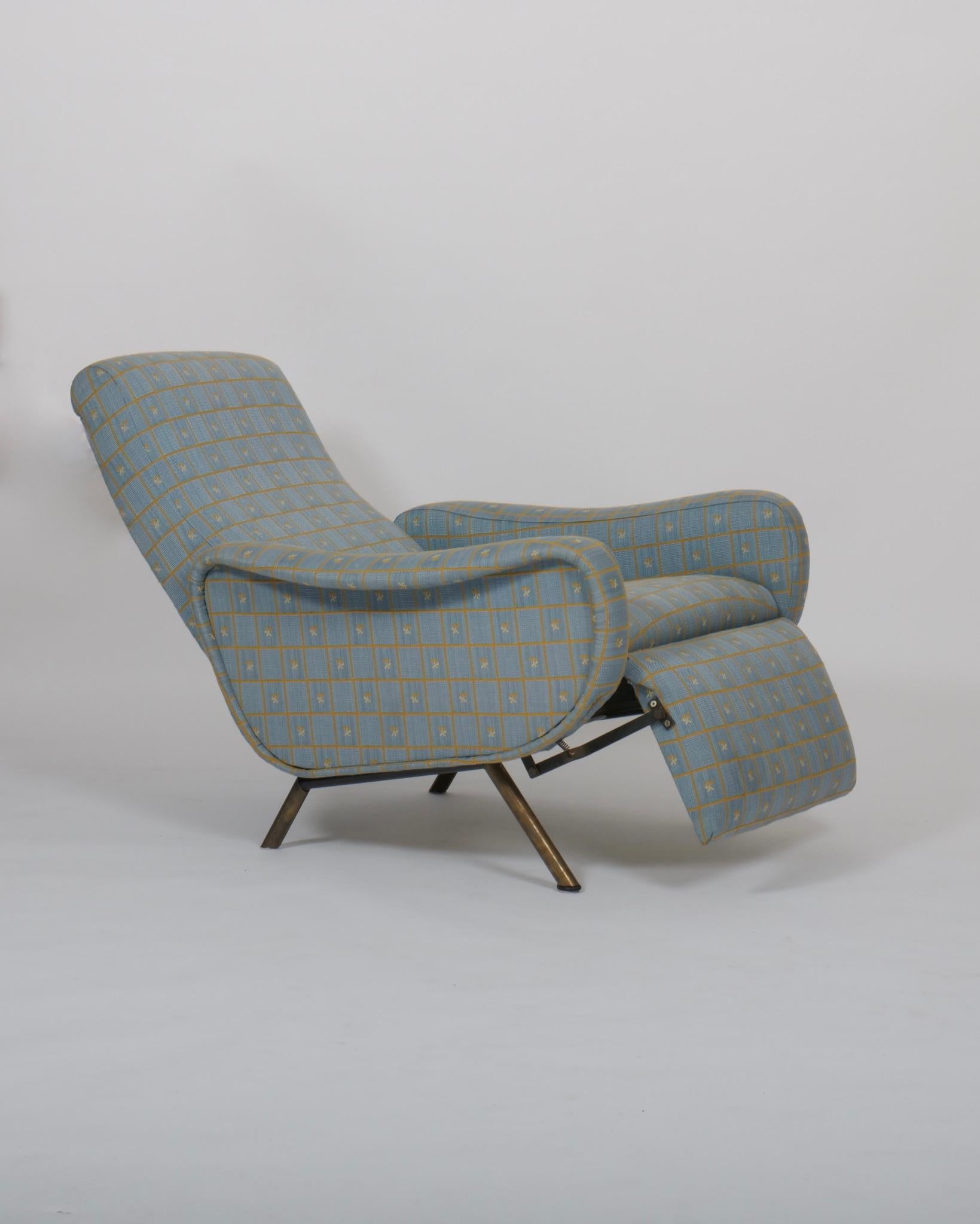 A pair  Marco Zanuso 'Lady' chairs. Reclining. Italy c1950 For Sale 2