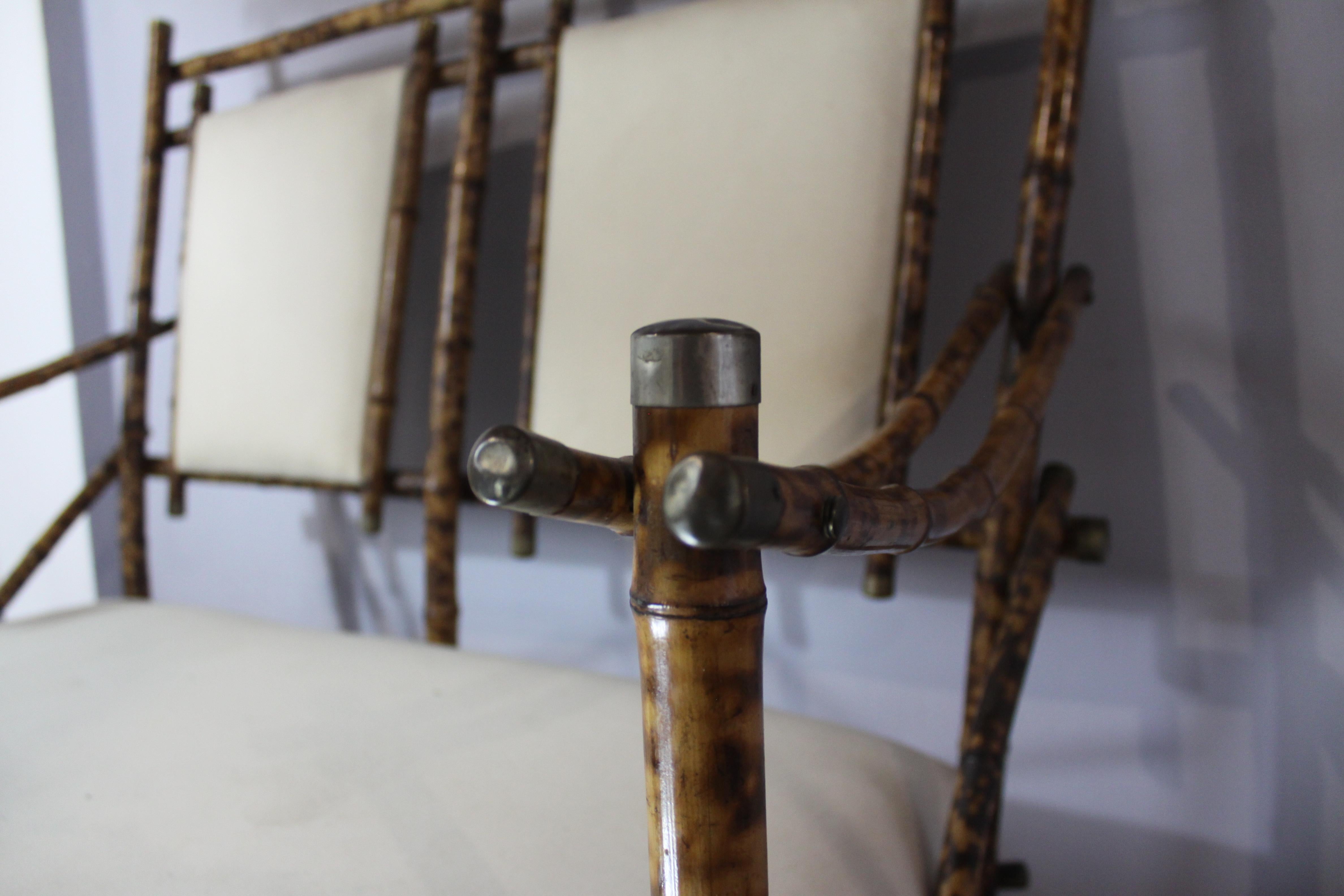 Mid-20th Century rare original giovanni potrini divanetto