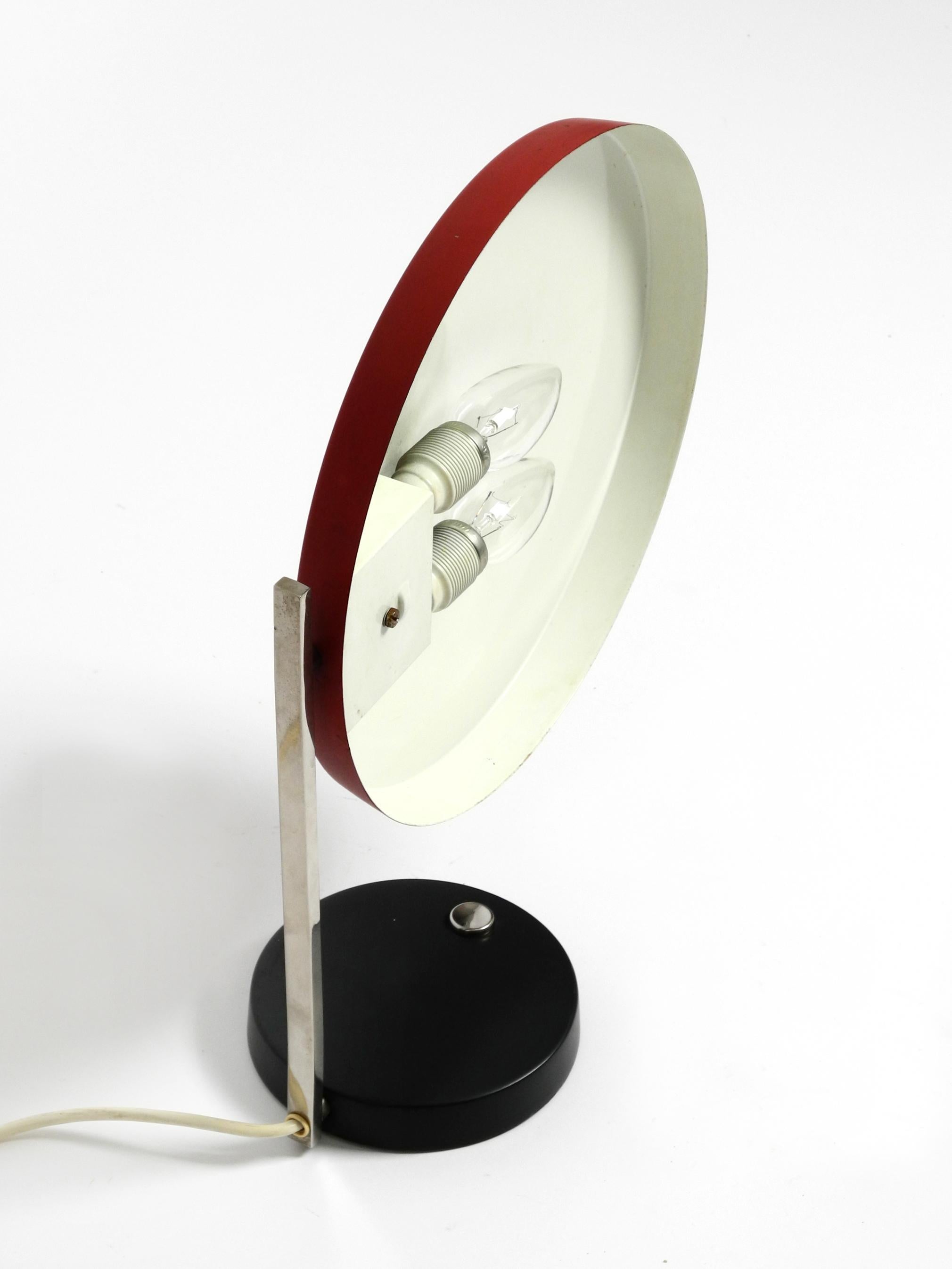 Rare Original Hillebrand Table Lamp Model Oslo from 1962, Design Heinz Pfaender For Sale 7