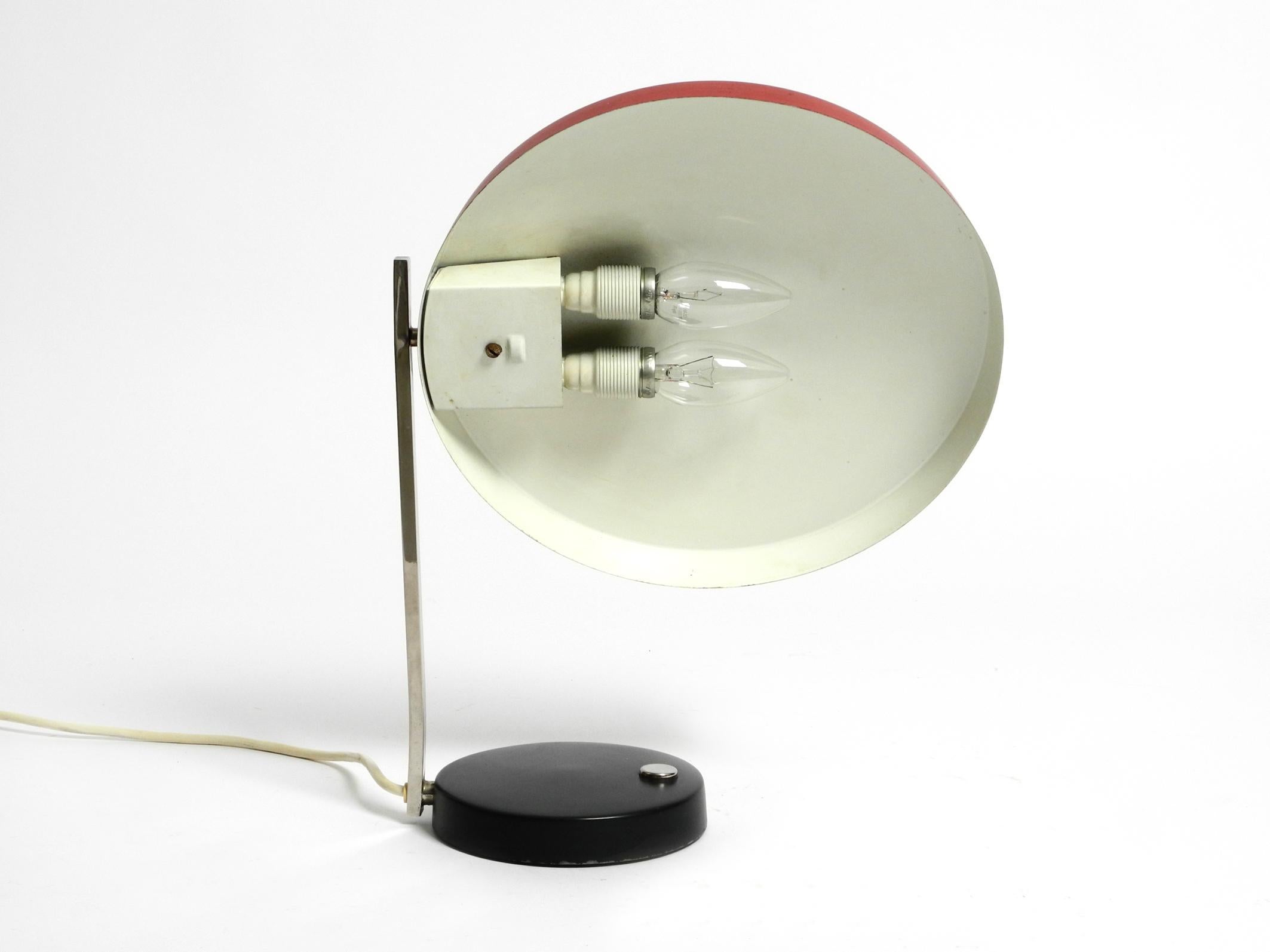 Seltene originale Hillebrand-Tischlampe, Modell Oslo von 1962, Design Heinz Pfaender (Space Age) im Angebot