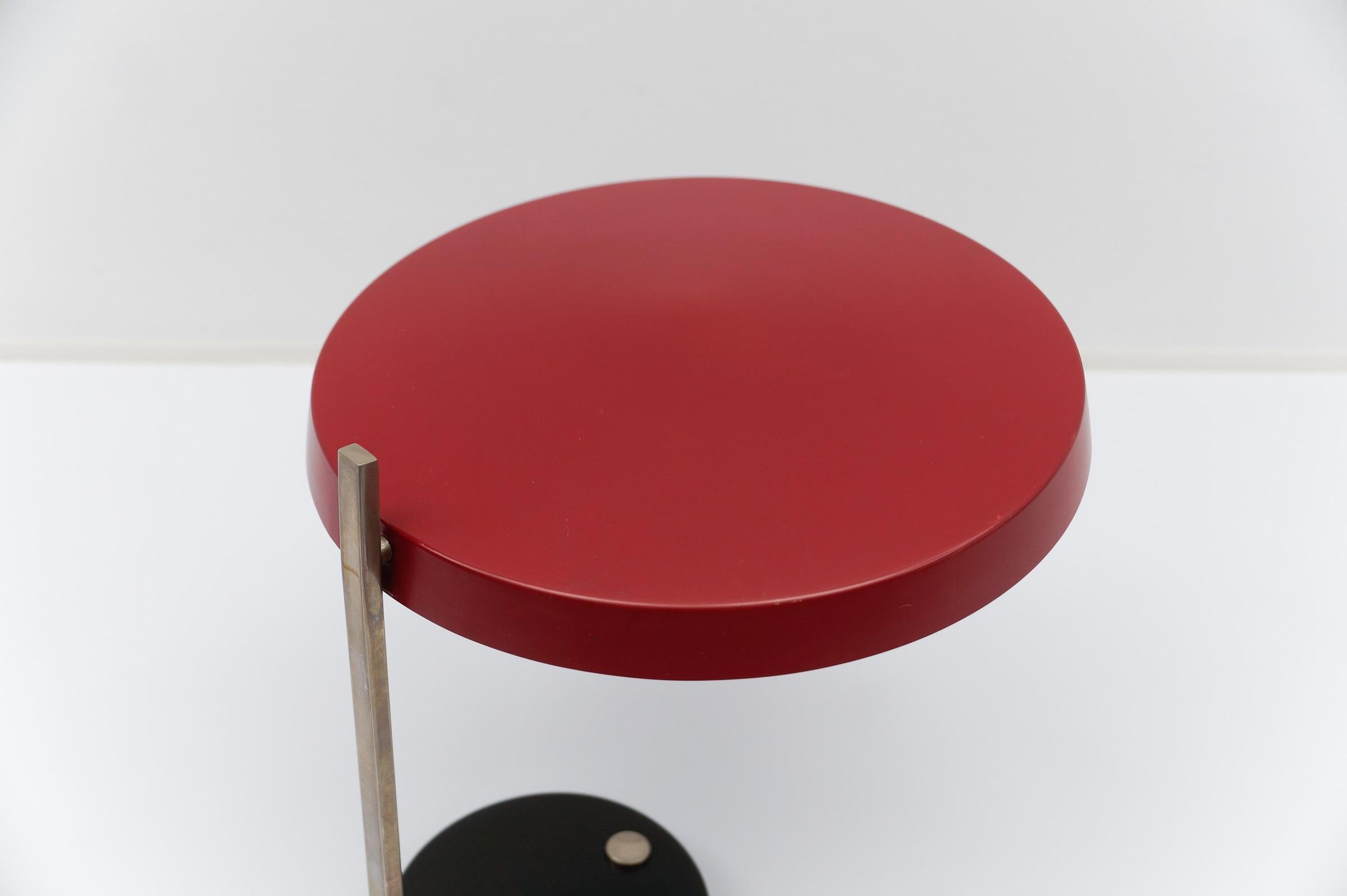 Rare lampe de table Hillebrand d'origine, Model No/One de 1962, design Heinz Pfaender en vente 2