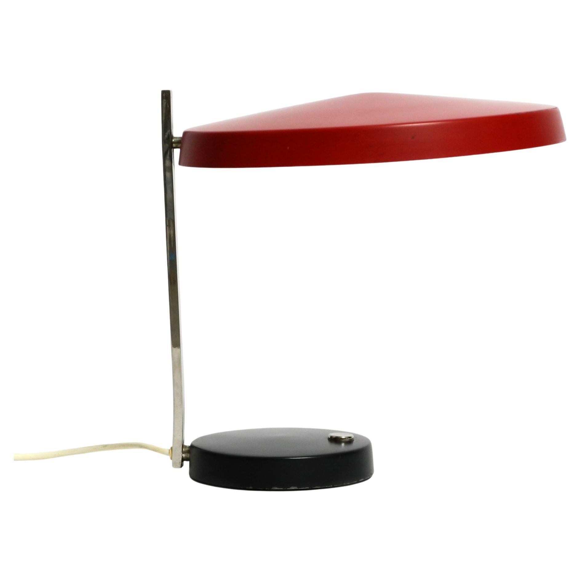 Rare Original Hillebrand Table Lamp Model Oslo from 1962, Design Heinz Pfaender