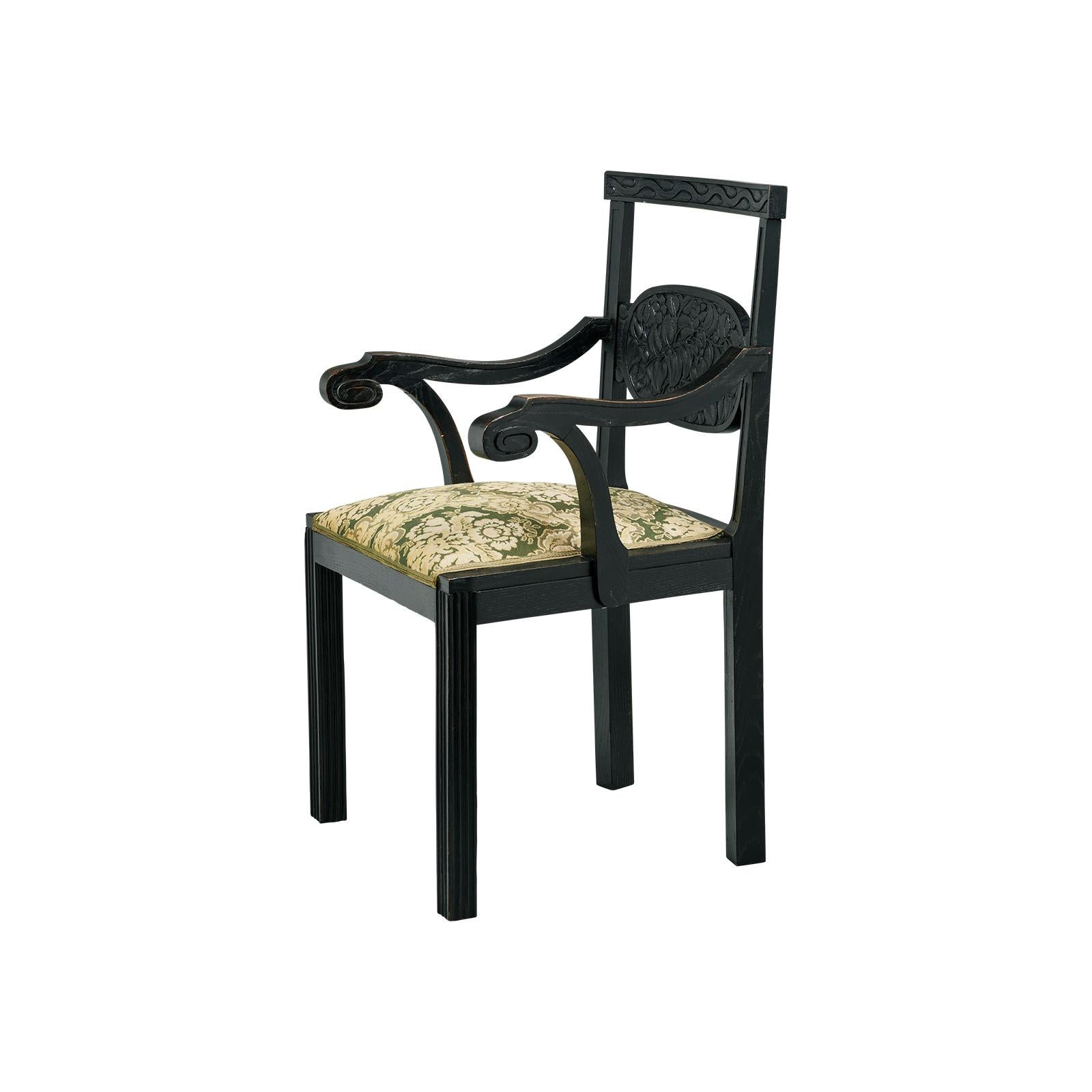 Jugendstil Rare Original Josef Hoffmann Chair, 1912 For Sale