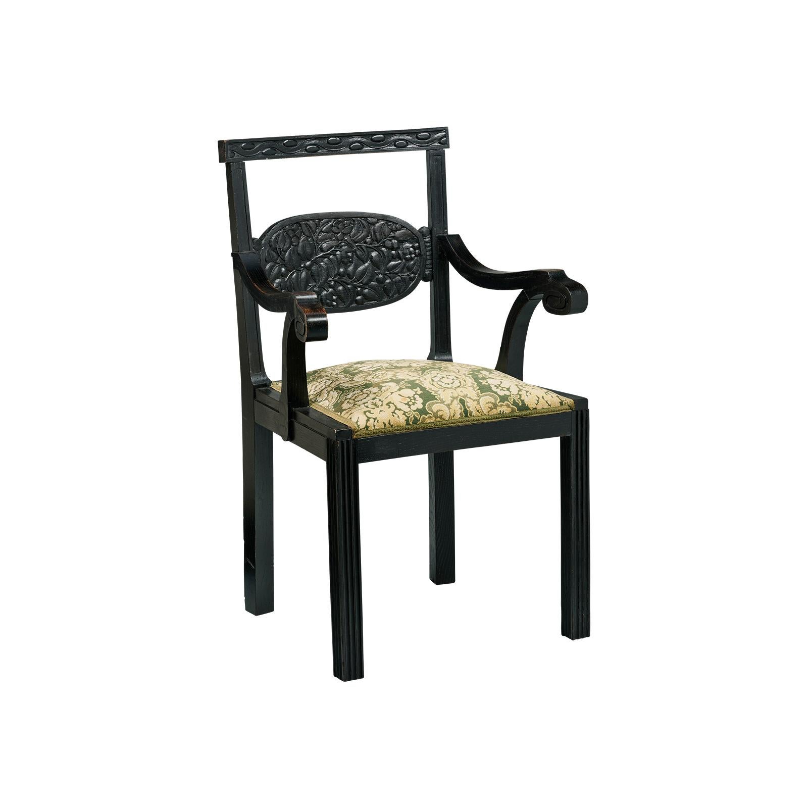 Fait main Rare chaise originale de Josef Hoffmann, 1912 en vente