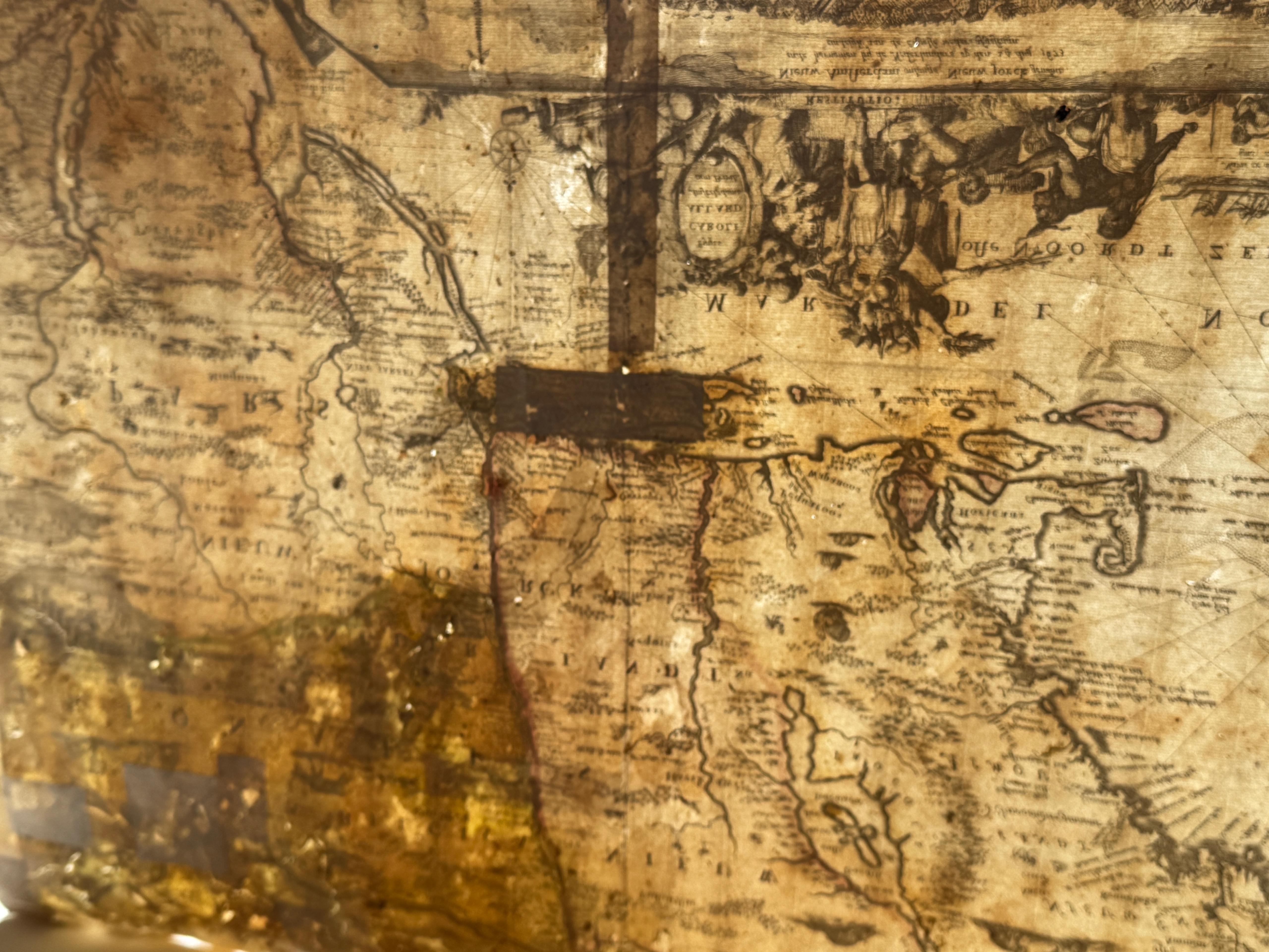 Rare Original Map of New Amsterdam (New York) – “Restitutio”, ca. 1674 – For Sale 13