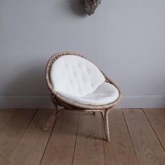 Rare Original Nanna Ditzel Three-Legged Lounge Chair