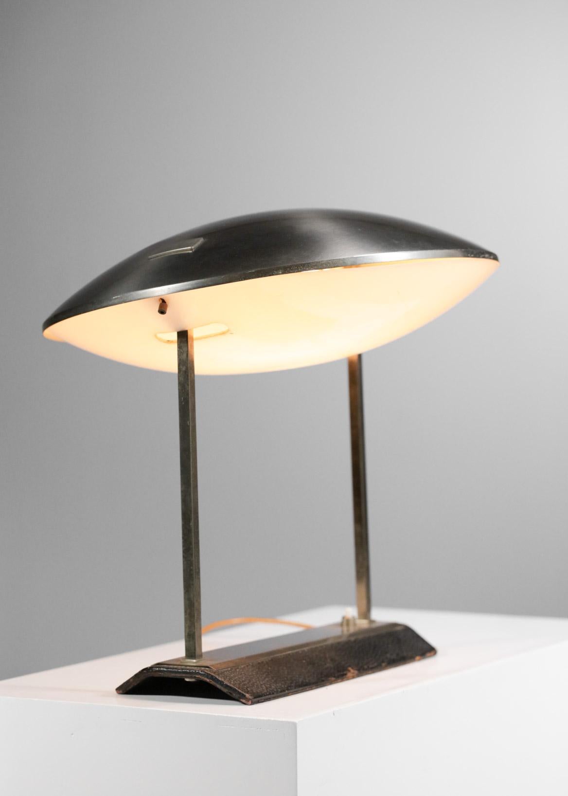 Milieu du XXe siècle Rare lampe de bureau d'origine Stilnovo brevetée des années 60, modèle 8050 en vente