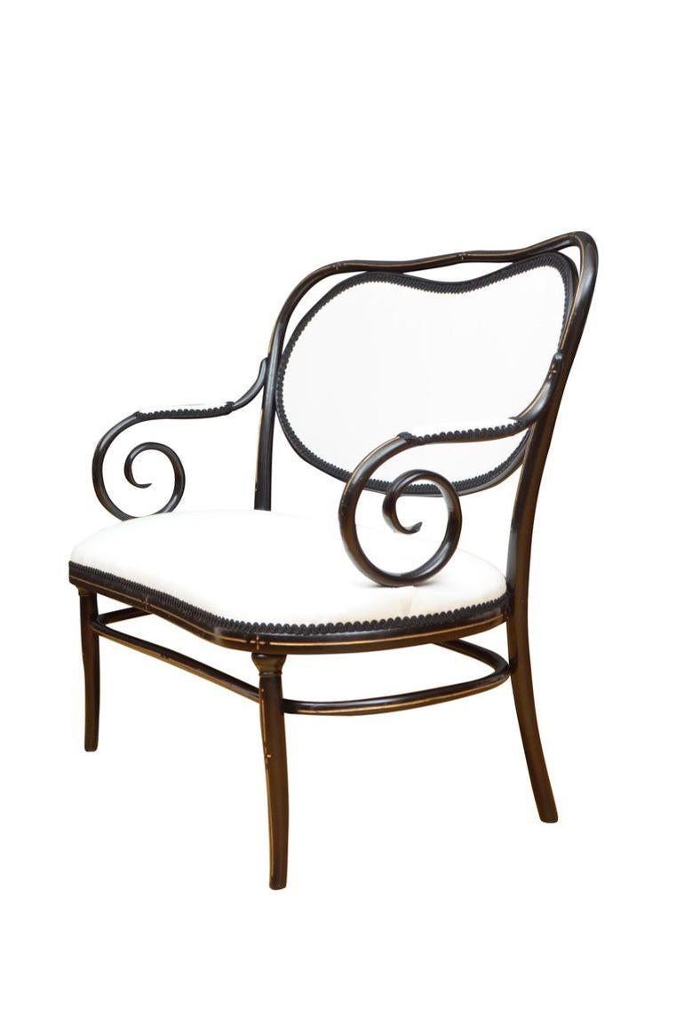 Rare canapé Thonet d'origine avec coussins en vente 3