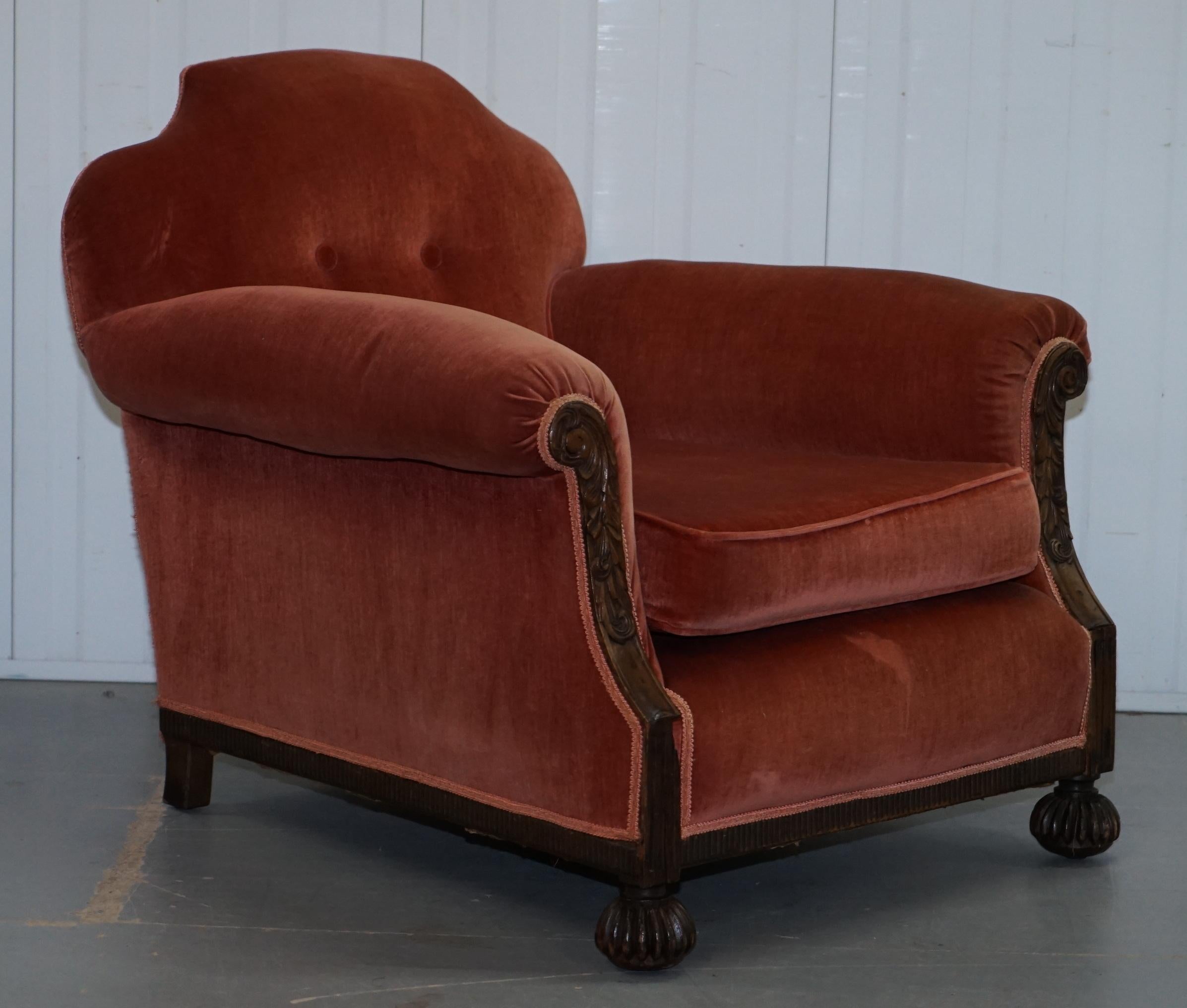We are delighted to offer for sale this stunning original Victorian three piece suite in plush velour upholstery

A very good looking and well made suite, if you could find someone with the skill to make a suite to this standard today you would be