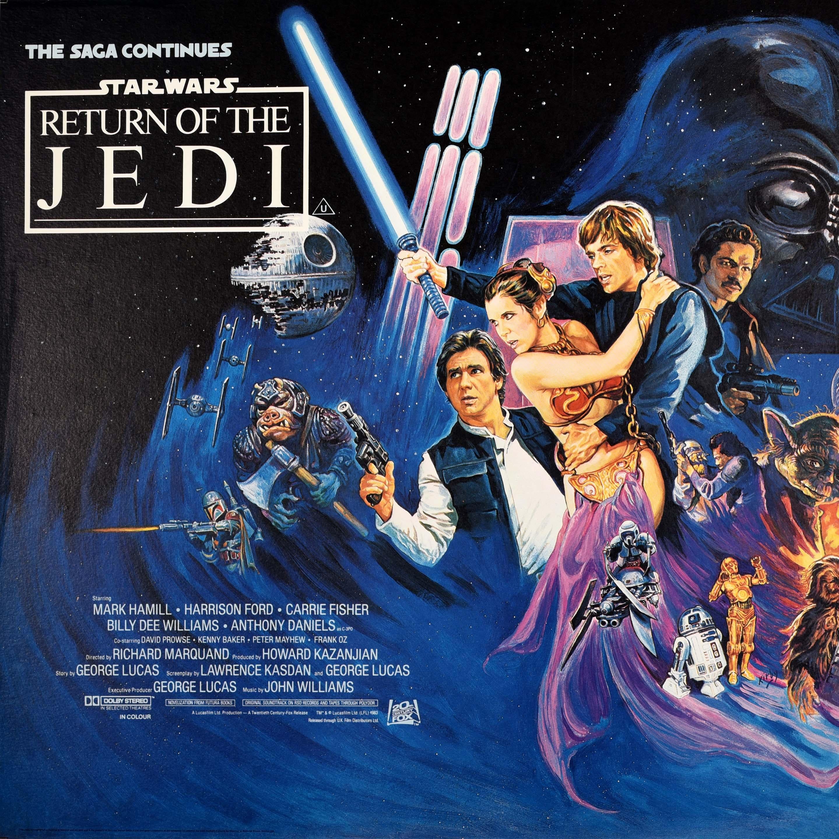star wars return of the jedi movie poster