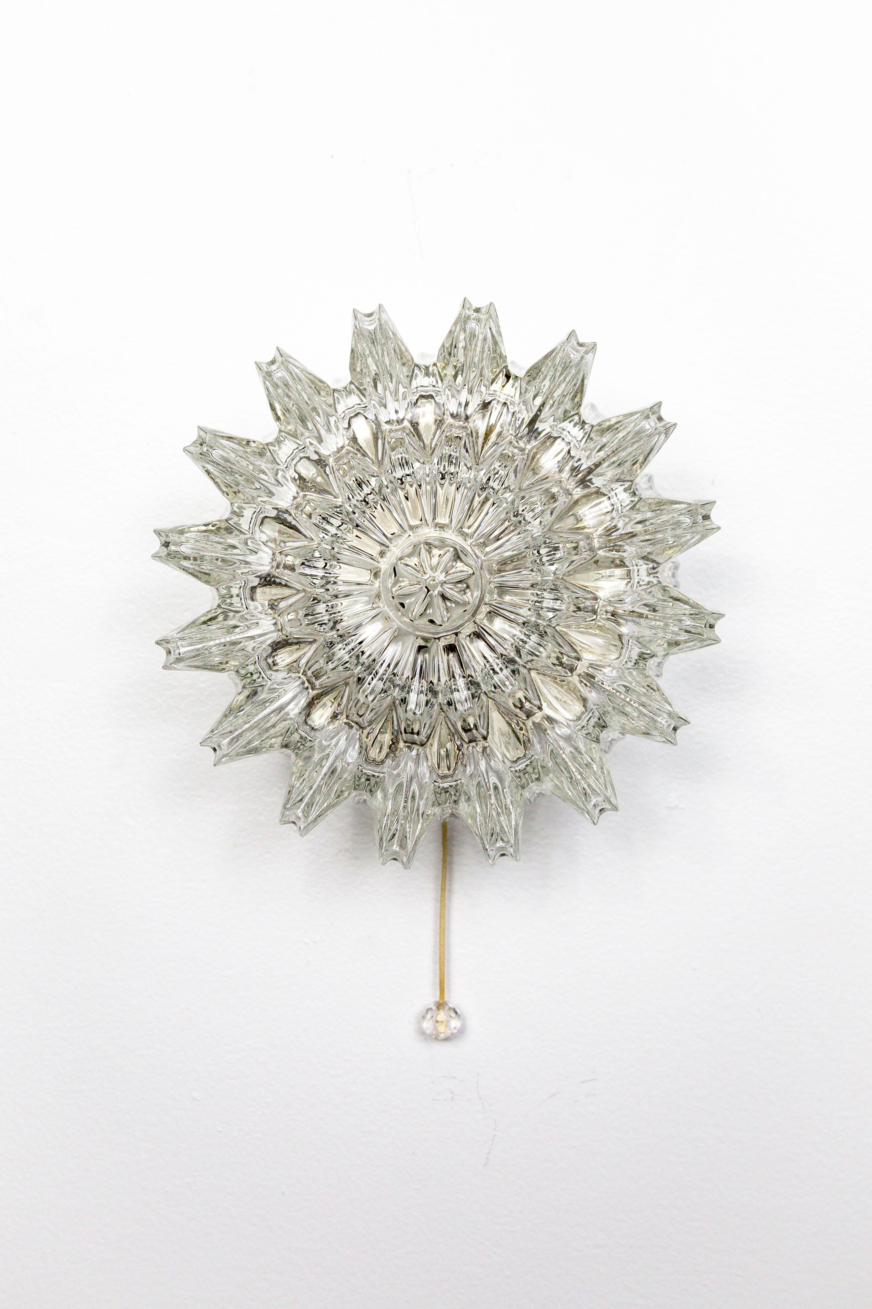 Rare Ornate Limburg Sunburst Sconce 1