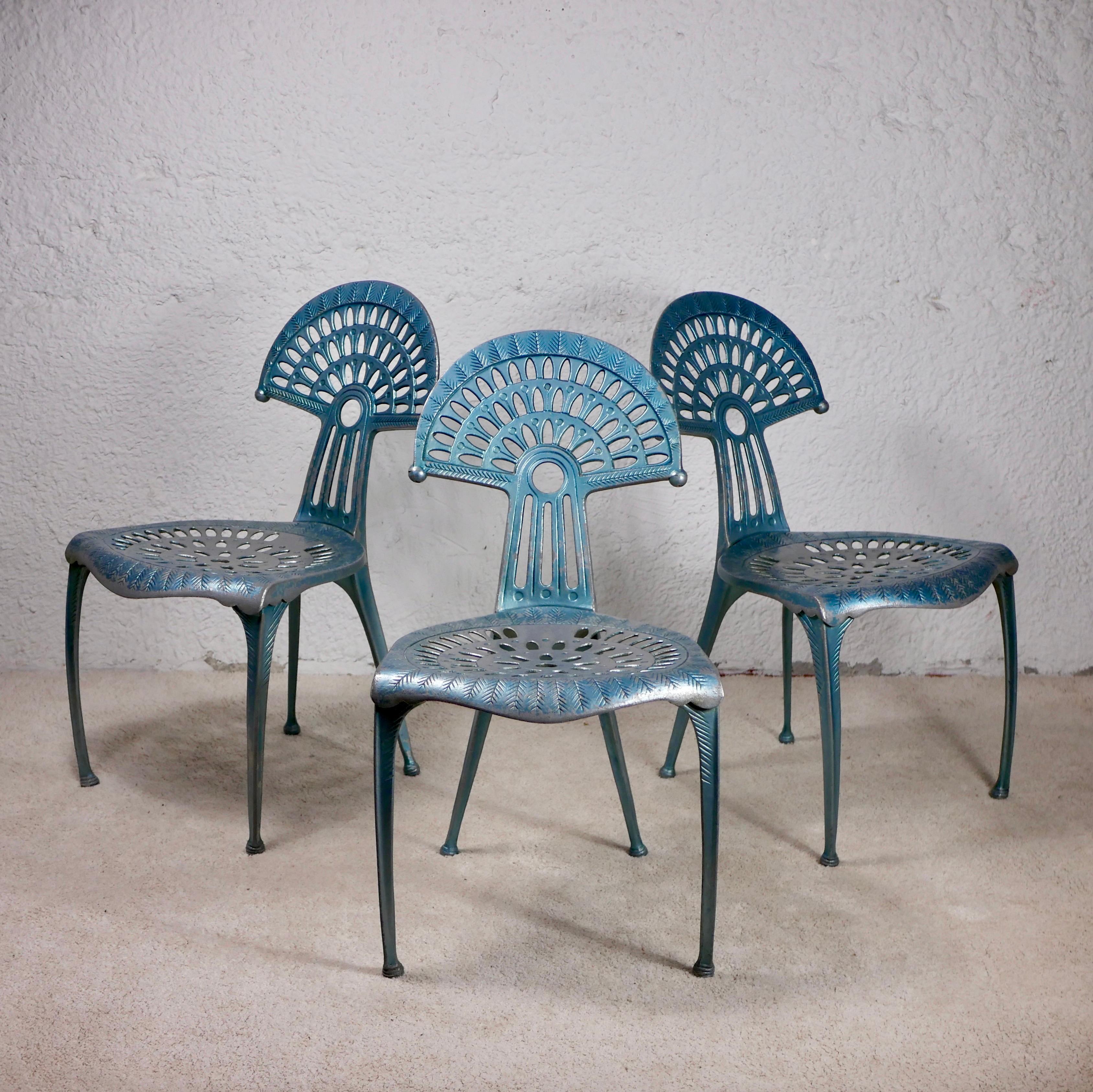 Rara Silla Oscar de aluminio fundido de Oscar Tusquets Blanca para Kettal, 1996 6