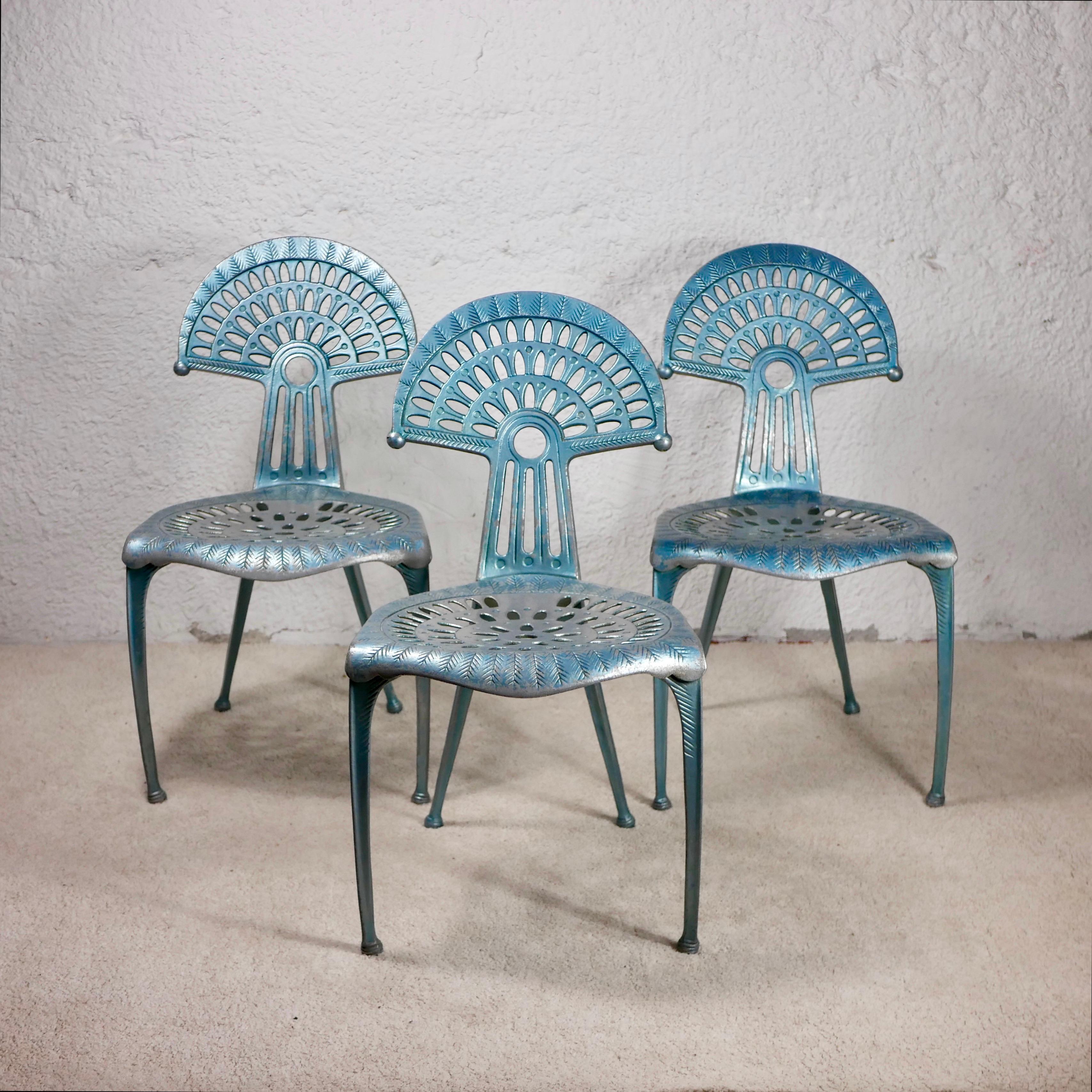 Rara Silla Oscar de aluminio fundido de Oscar Tusquets Blanca para Kettal, 1996 7