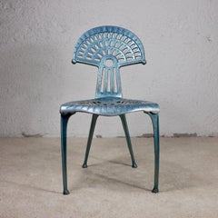 Seltener Oscar Stuhl aus Aluminiumguss von Oscar Tusquets Blanca für Kettal, 1996