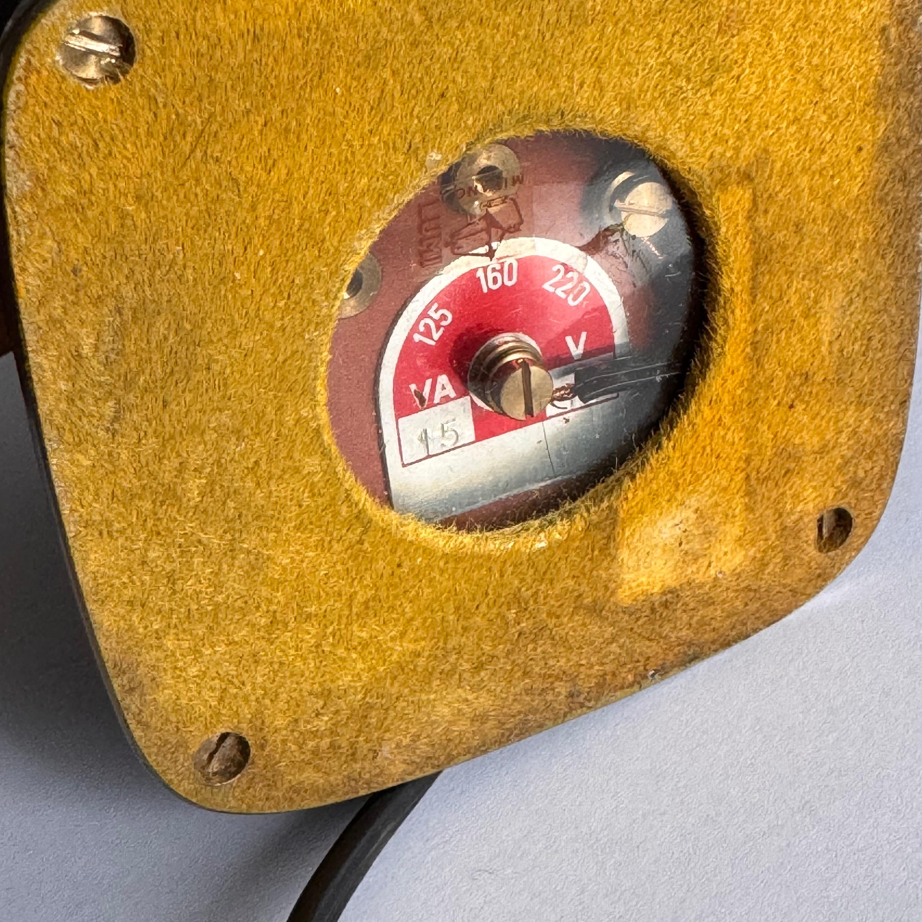 Seltene Oscar Torlasco Modell „577“ Tisch-/Schreibtischlampe von Lumi Mailand, 1950er Jahre, Labeled im Angebot 9