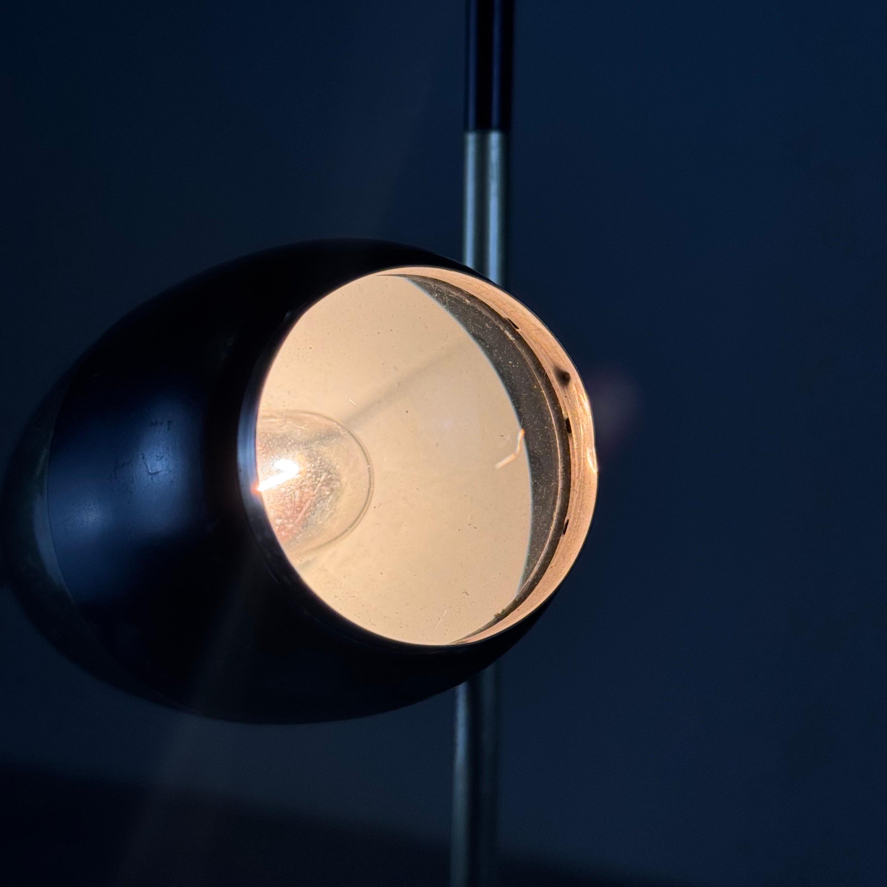 Seltene Oscar Torlasco Modell „577“ Tisch-/Schreibtischlampe von Lumi Mailand, 1950er Jahre, Labeled (Mitte des 20. Jahrhunderts) im Angebot